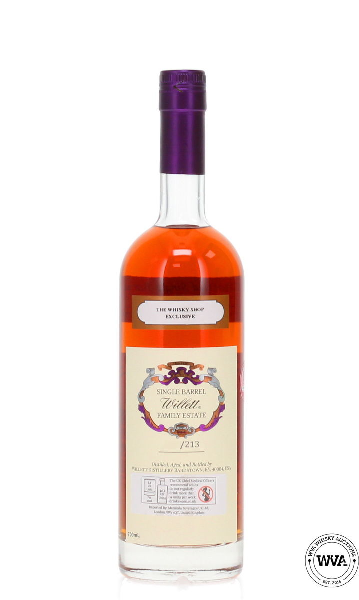 Willett 10 Year Old #8262 Single Barrell Bourbon - Whisky Shop Exclusive