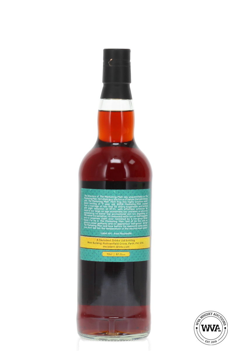Marketing Malt 17 Year Old 2008 - Decadent-Drams