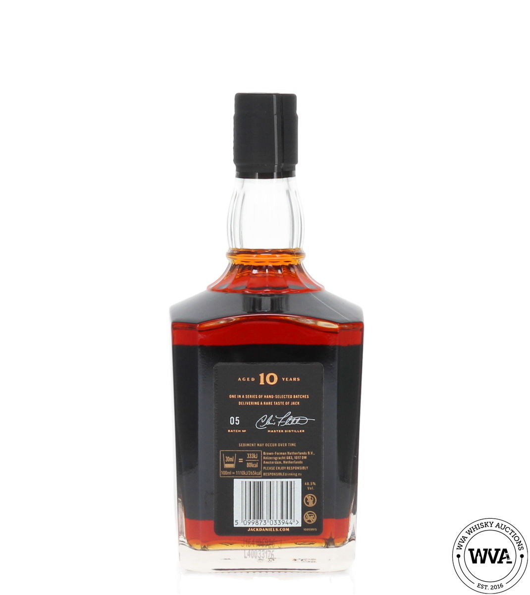 Jack Daniels 10 Year Old Batch #05