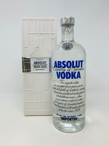 ABSOLUT VODKA POP UP MINI BAR