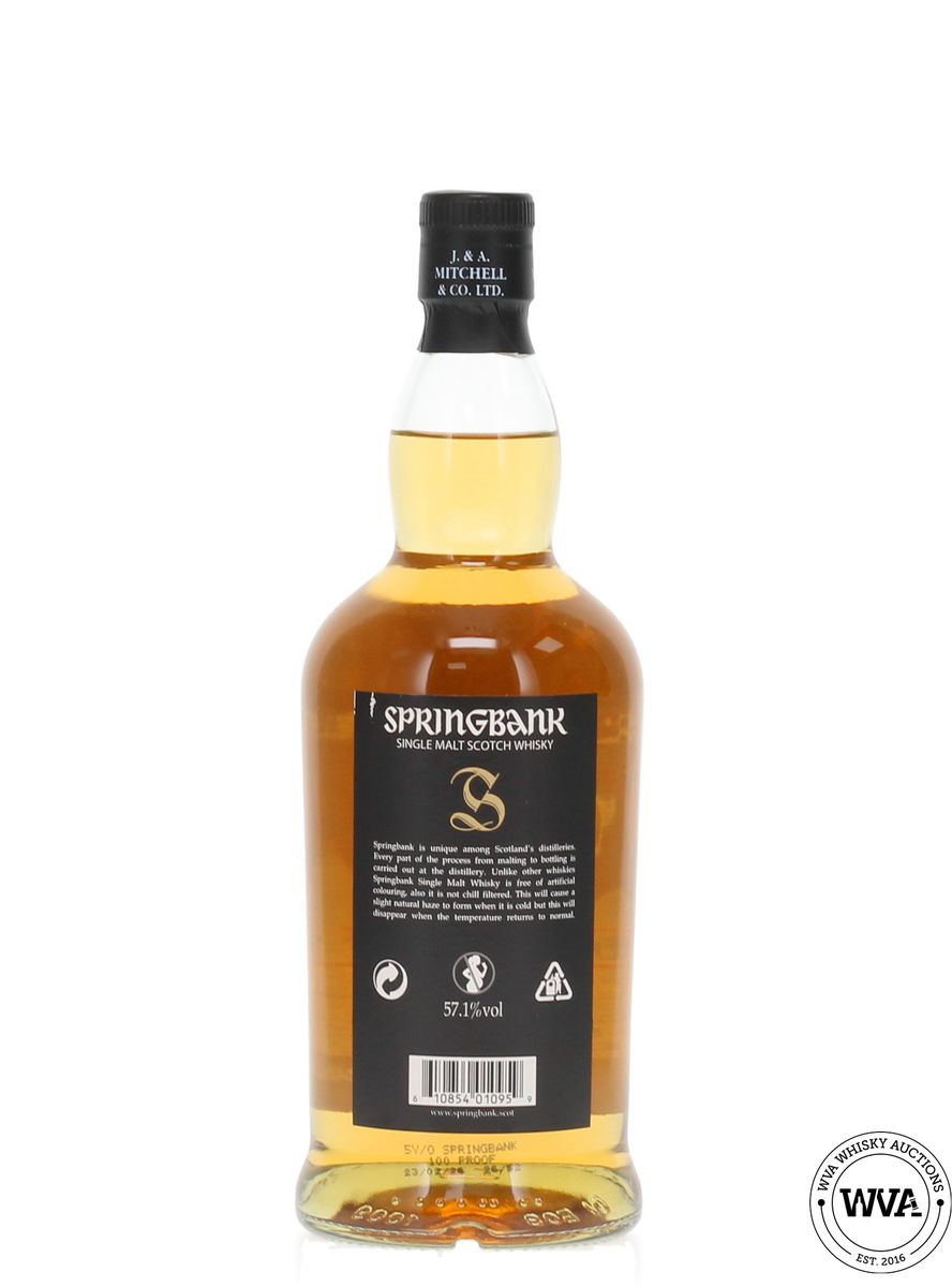 Springbank 5 Year Old 100 Proof (2026)