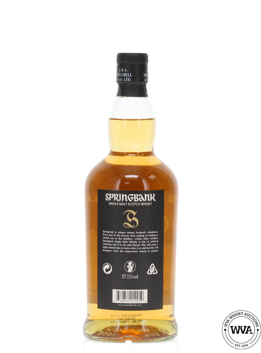Springbank 5 Year Old 100 Proof (2026)