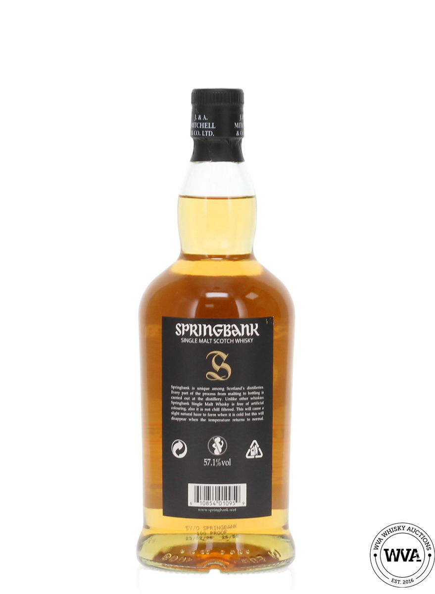 Springbank 5 Year Old 100 Proof (2026)