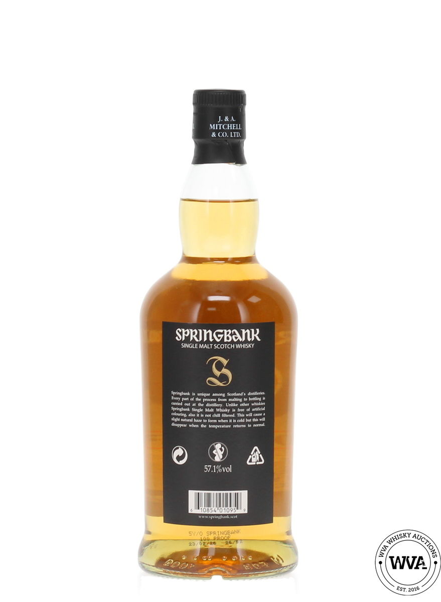 Springbank 5 Year Old 100 Proof (2026)