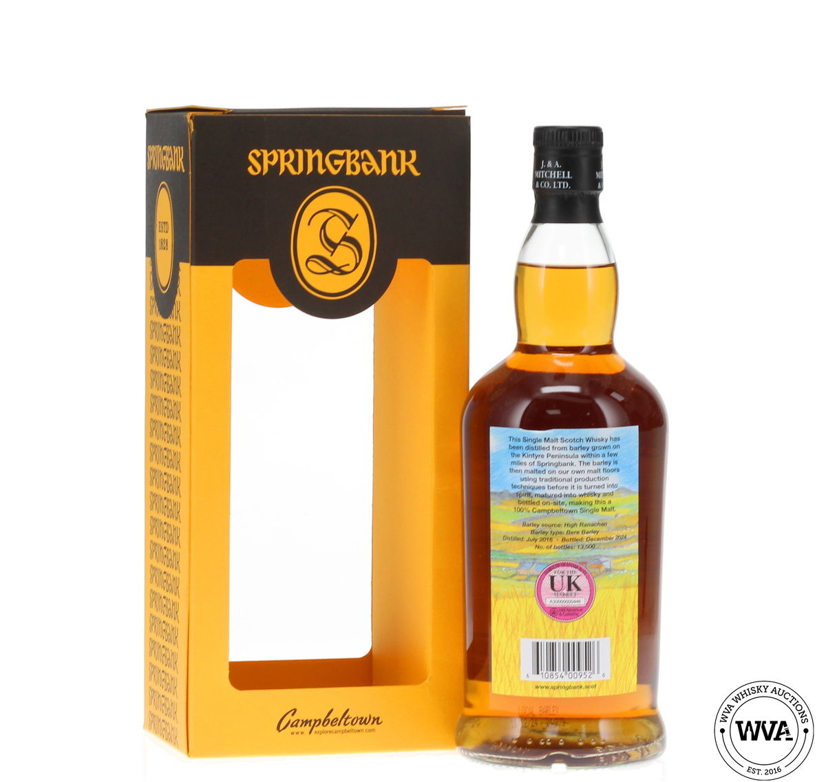 Springbank 8 Year Old Local Barley (Dec 2024)