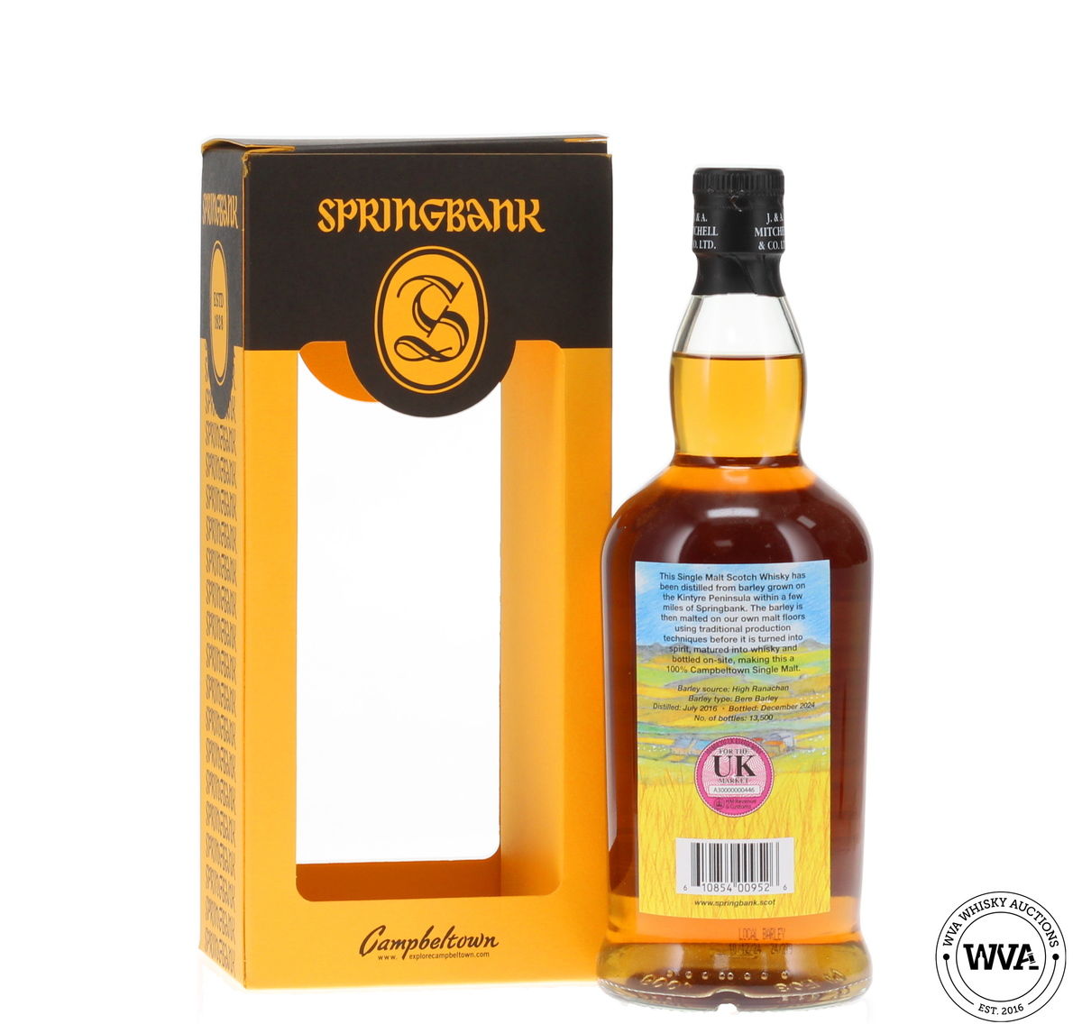 Springbank 8 Year Old Local Barley (Dec 2024)