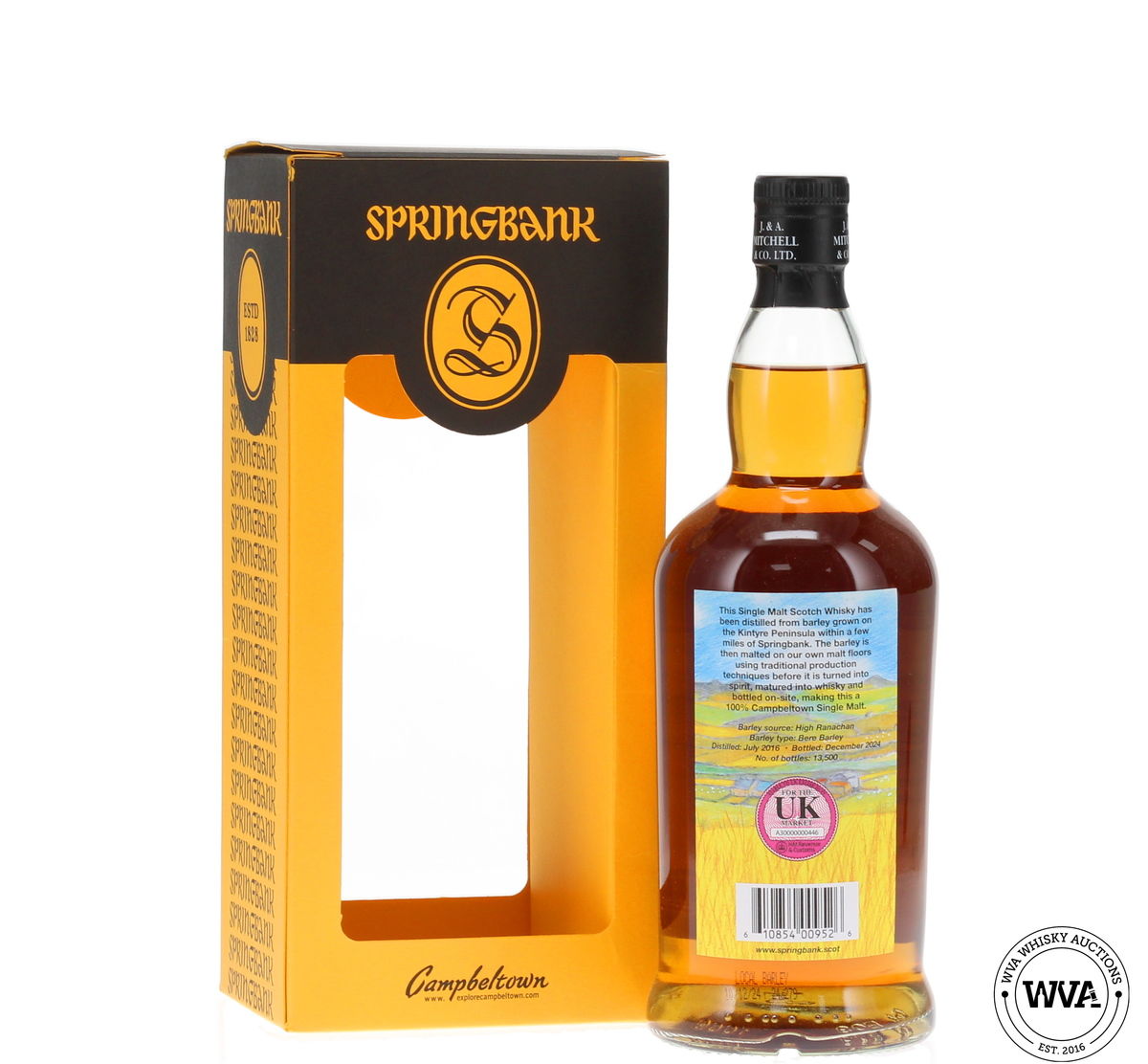 Springbank 8 Year Old Local Barley (Dec 2024)