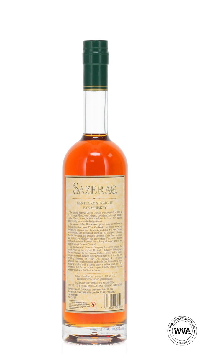 Sazerac 18 Year Old BTAC (Autumn 2025) 