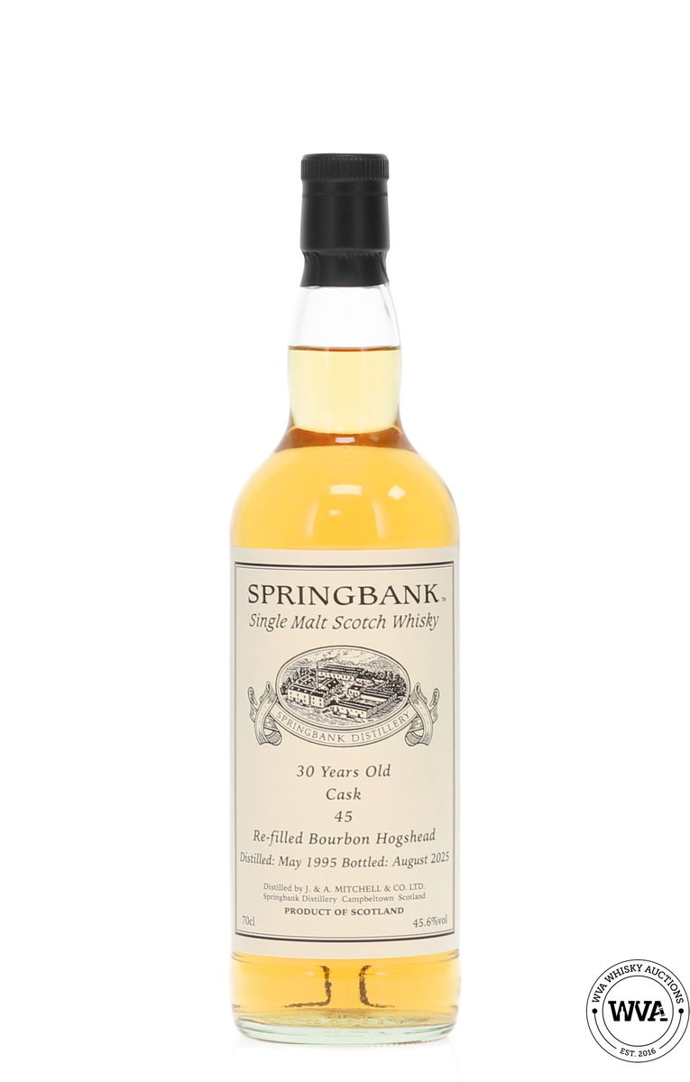 Springbank 30 Year Old 1995 #45 Private Bottling