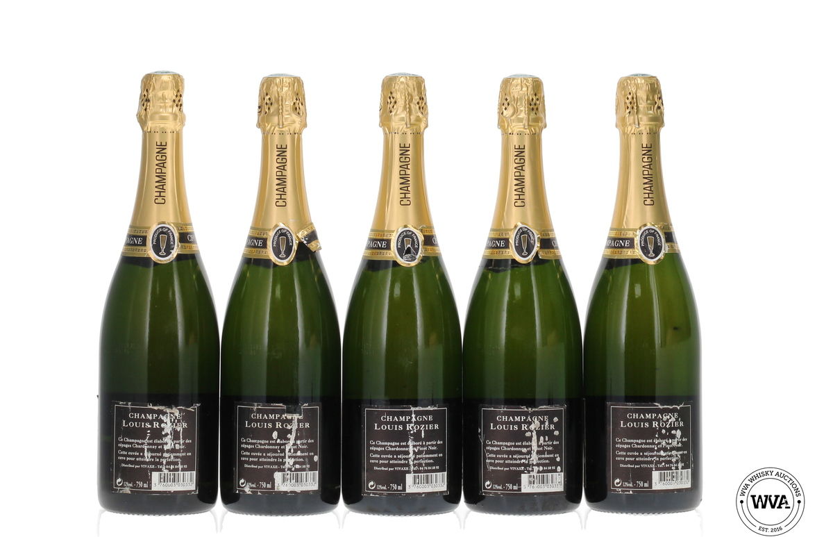  Louis Rozier Cuvée Prestige Brut Premier Cru Champagne X 5