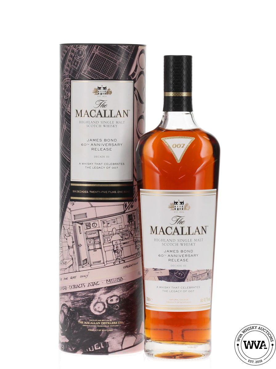 Macallan James Bond 60th Anniversary - Decade III