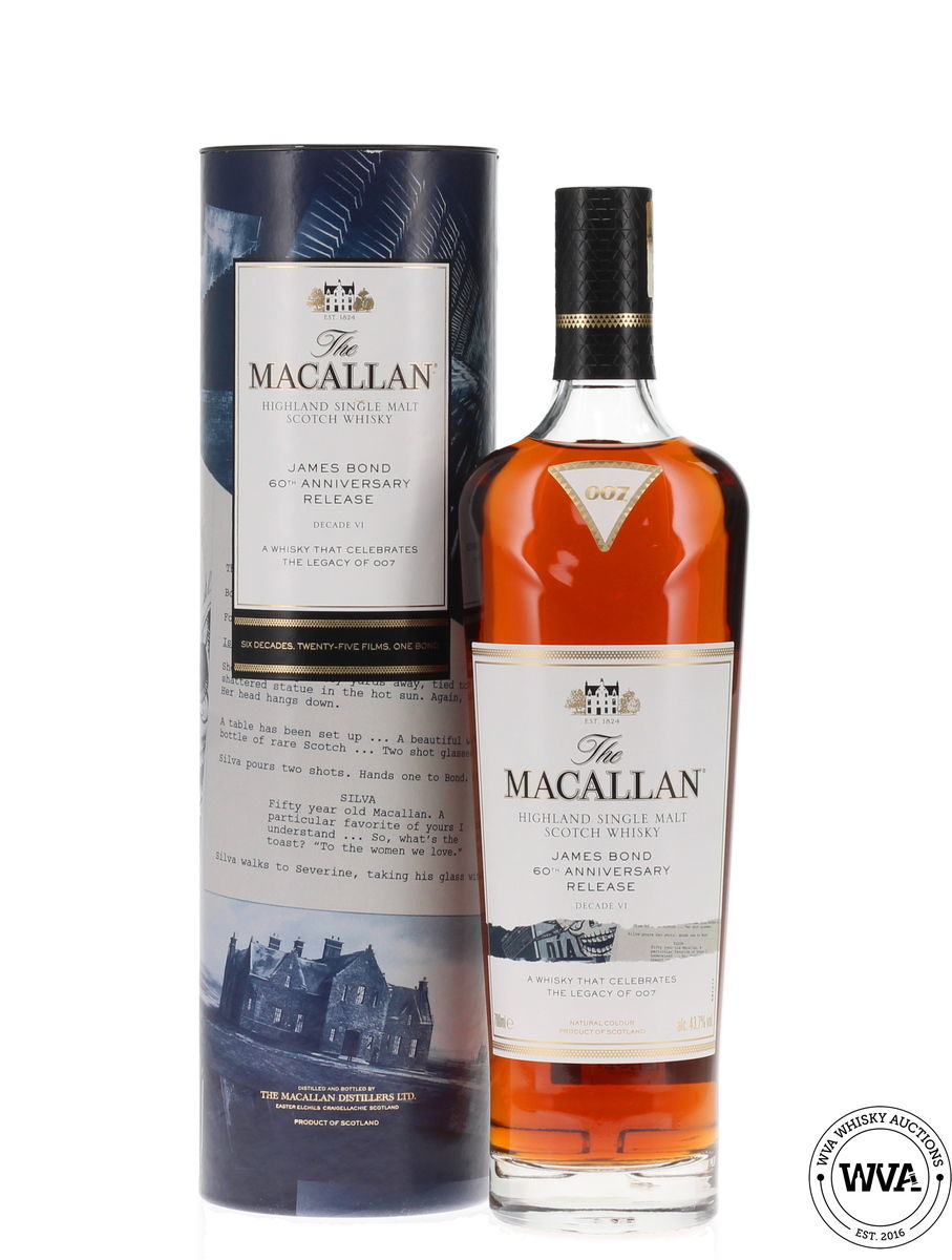 Macallan James Bond 60th Anniversary - Decade VI