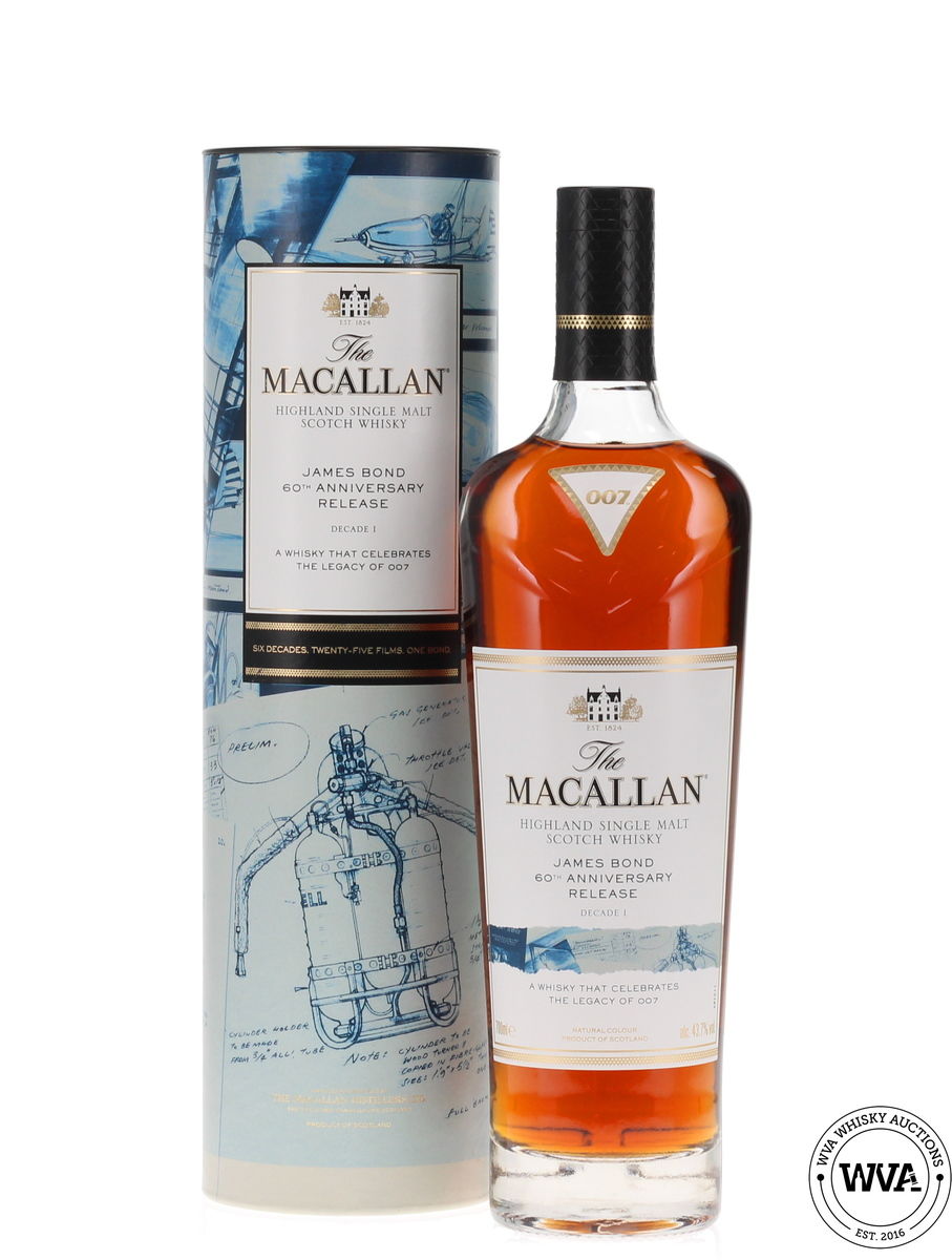 Macallan James Bond 60th Anniversary - Decade I