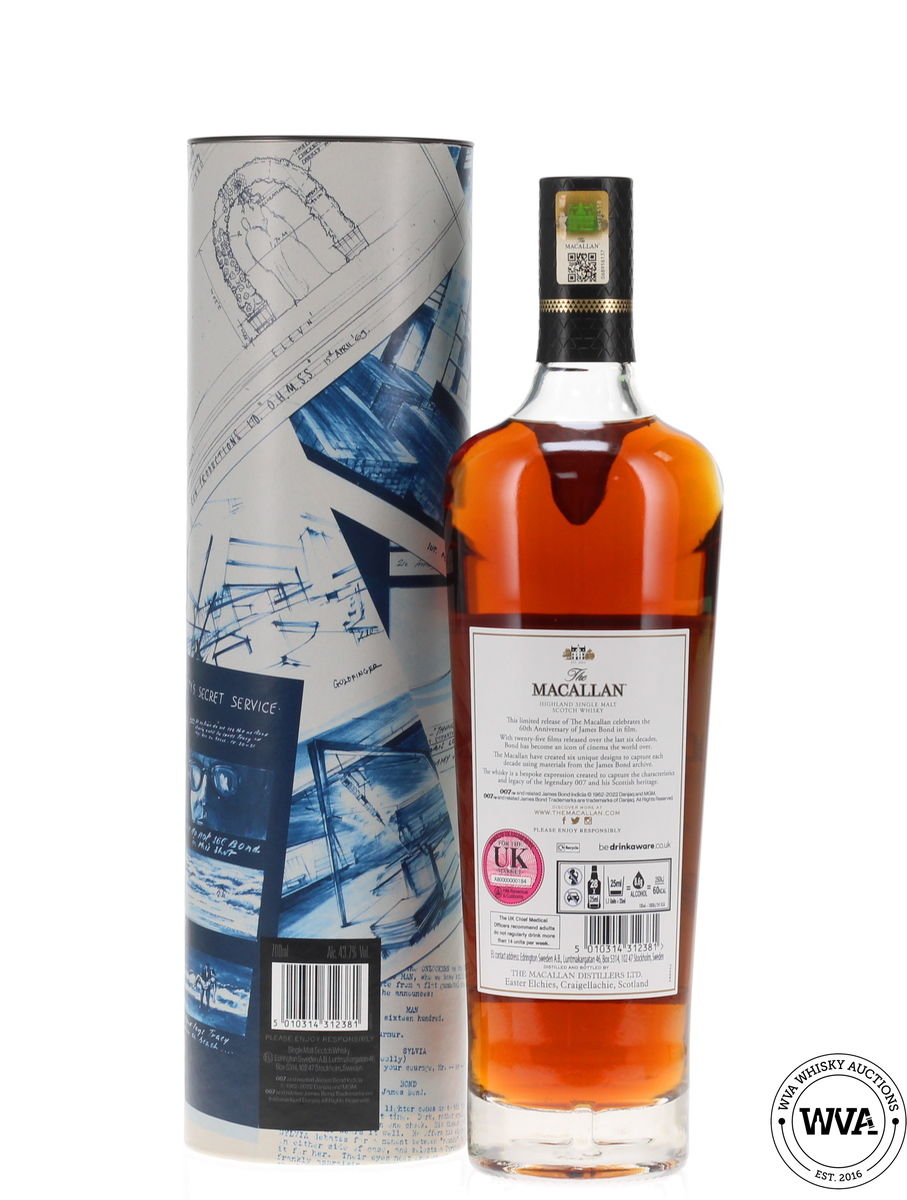 Macallan James Bond 60th Anniversary - Decade I