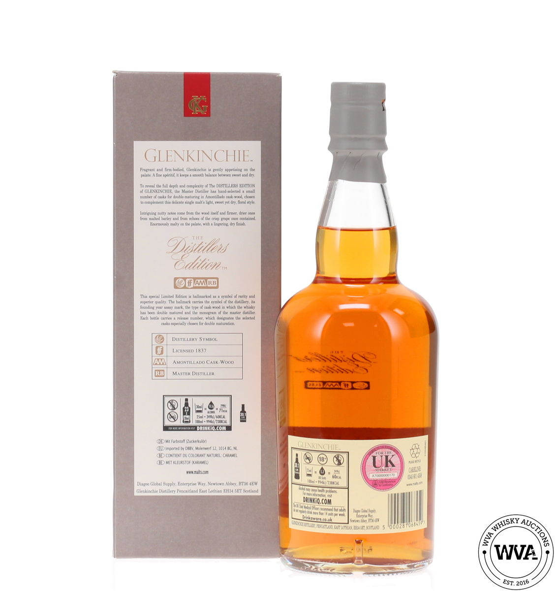 Glenkinchie - Amontillado Cask-Wood Distillers Edition