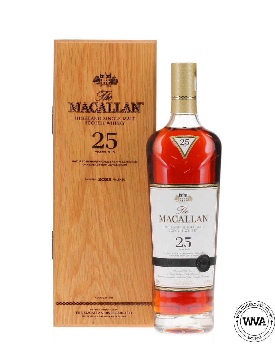 Macallan 25 Year Old Sherry Oak (2022) 