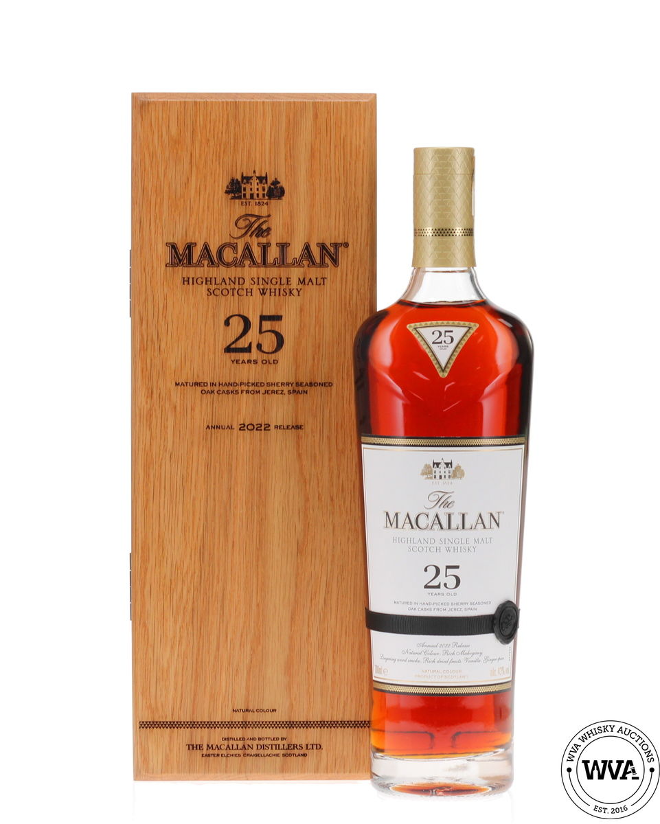 Macallan 25 Year Old Sherry Oak (2022) 
