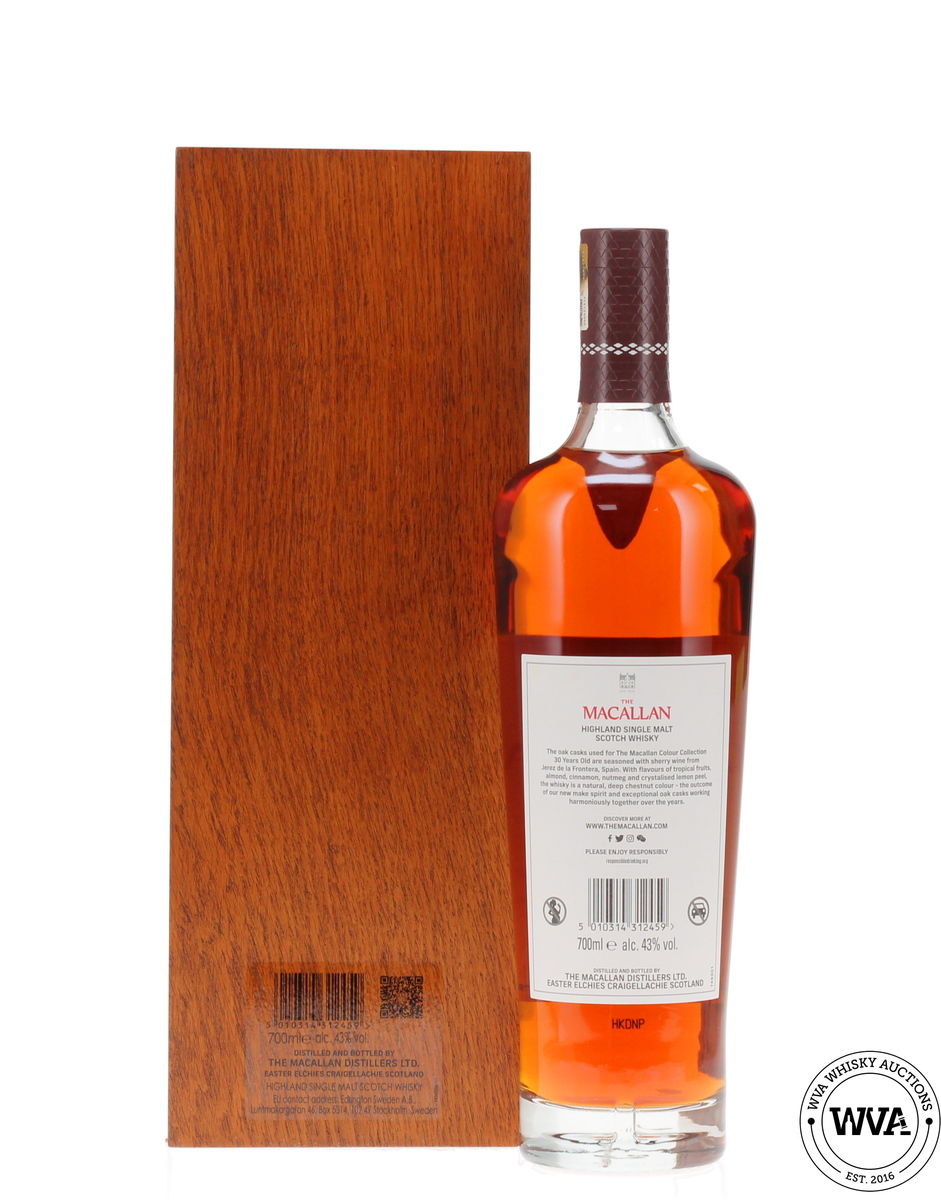 Macallan 30 Year Old Colour Collection