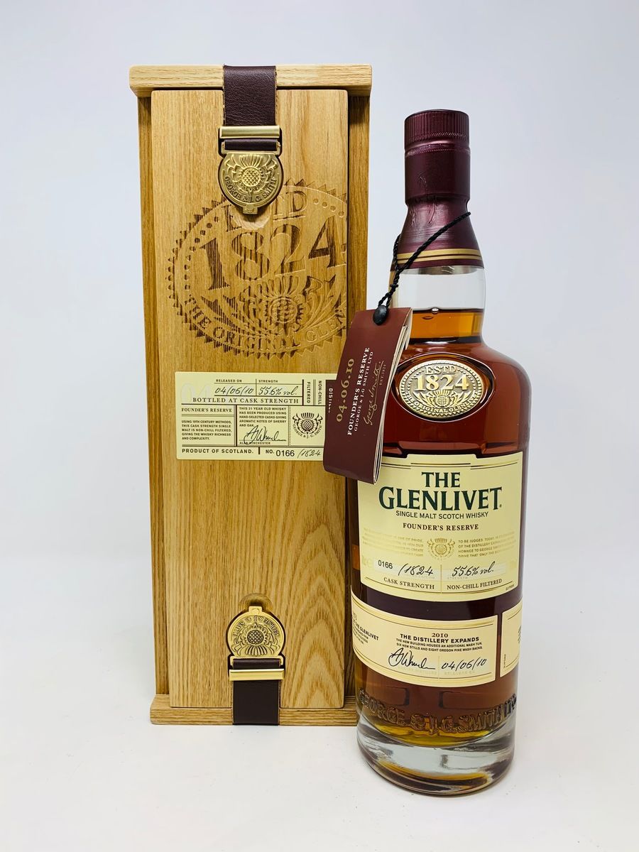 THE GLENLIVET FOUNDERS RESERVE 21 YEAR OLD 2010 THE DISTILLERY EXPANDS