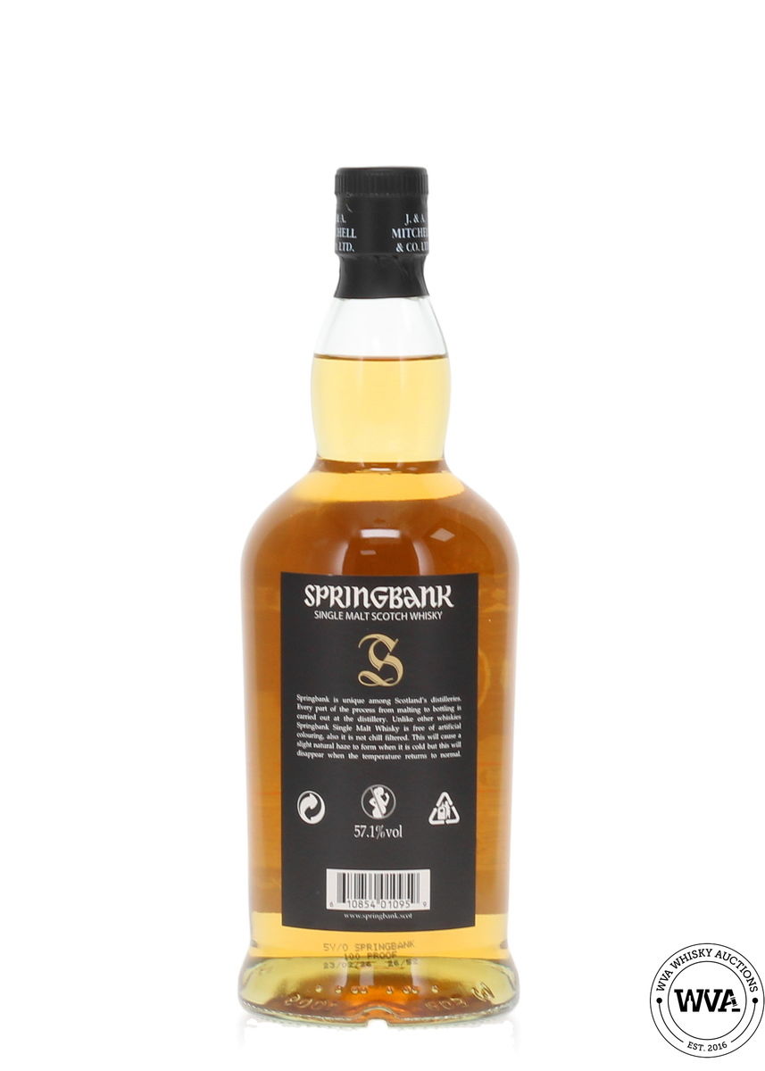 Springbank 5 Year Old 100 Proof (2026)