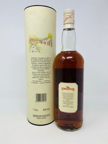 EDRADOUR 10 YEAR OLD 1 LITRE (OLD STYLE)
