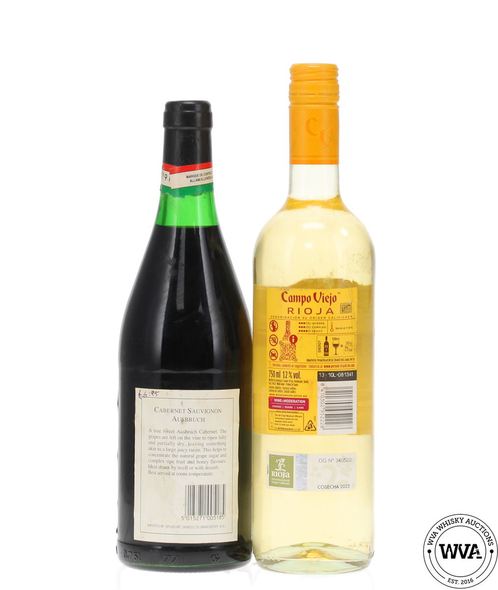 Assorted Red & White Wine