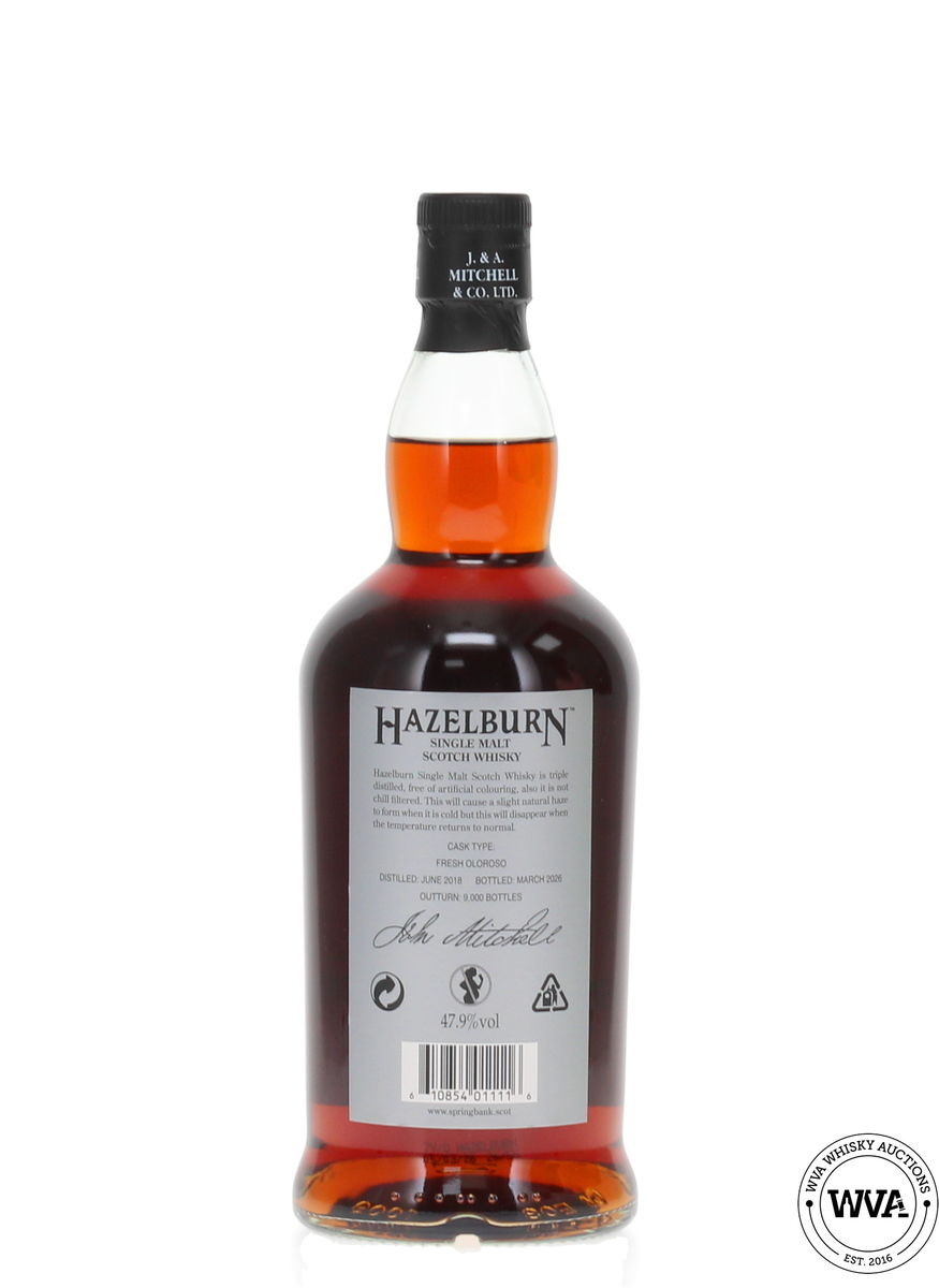 Hazelburn 7 Year Old (2018) - Oloroso Cask (2026)