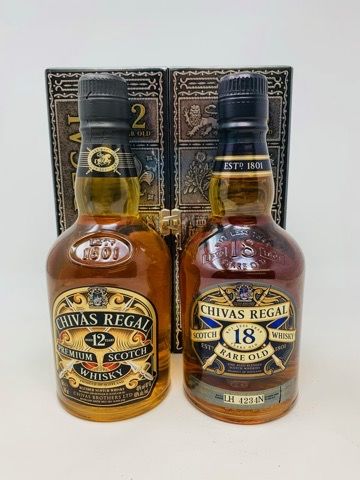 CHIVAS REGAL 12 & 18 YEAR OLD GIFT PACK