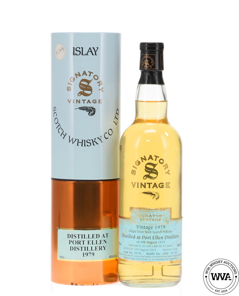 Port Ellen 23 Year Old 1979 #5179 - Signatory Vintage 
