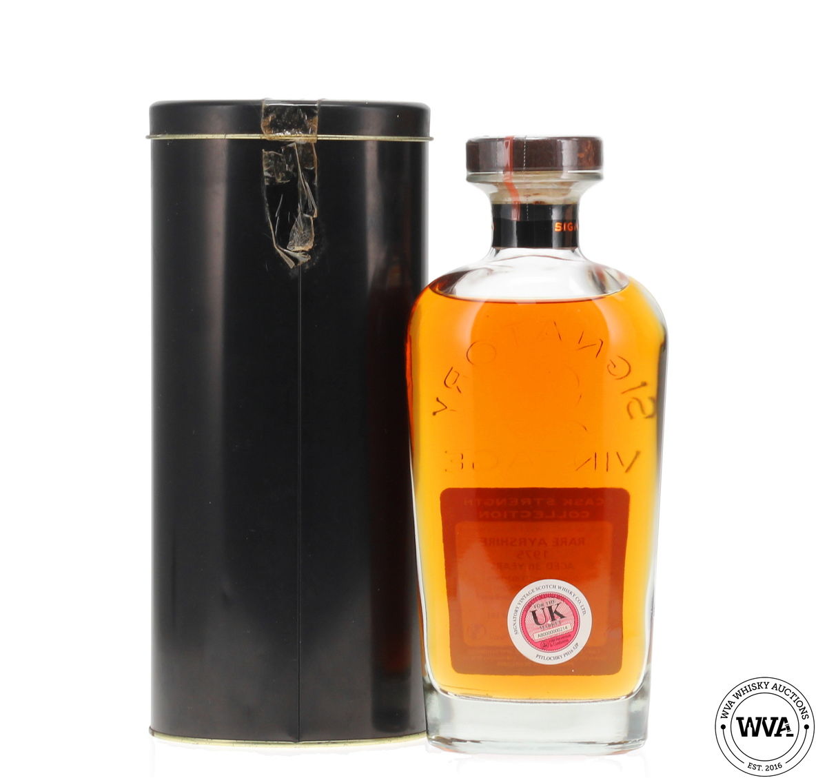 Rare Ayrshire 1975 - 36 Year Old Signatory Vintage