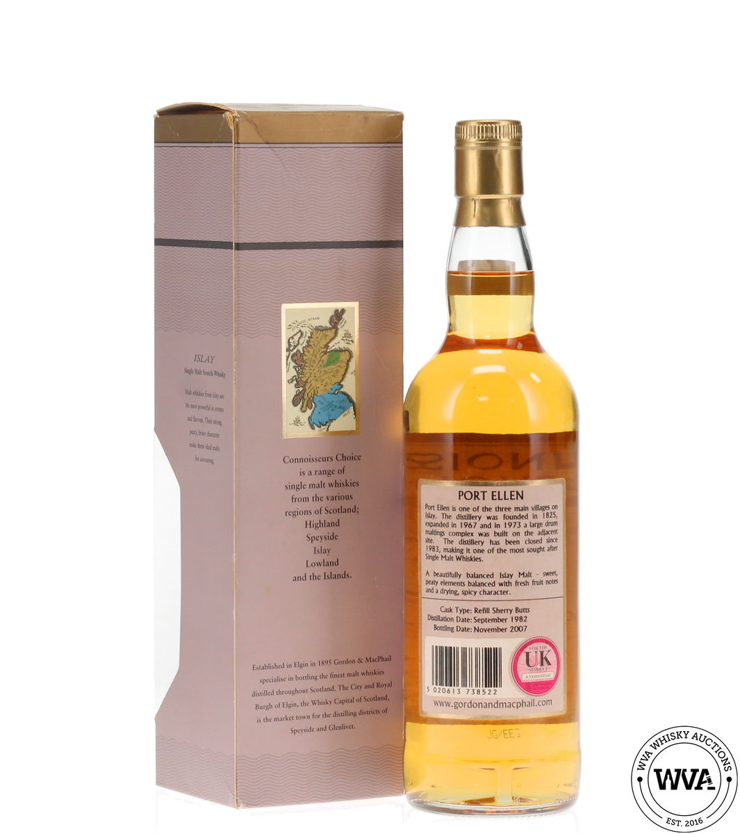 Port Ellen 25 Year Old - Connoisseurs Choice