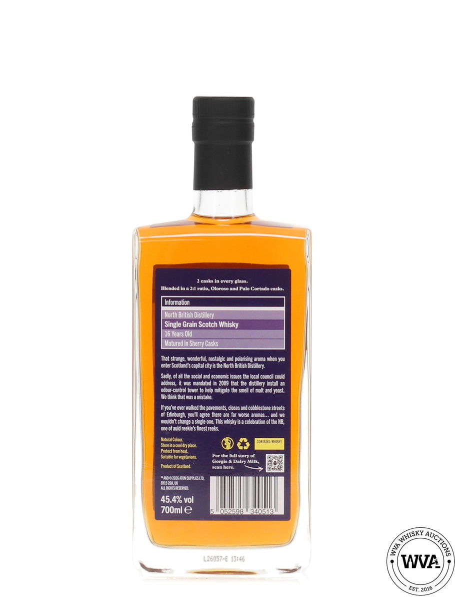 North British 16 Year Old Single Grain - Master Of Malt 'Removed By The Fun Police'