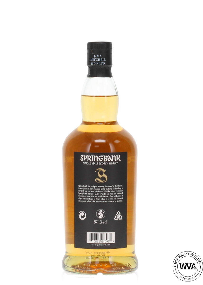 Springbank 5 Year Old 100 Proof (2026)