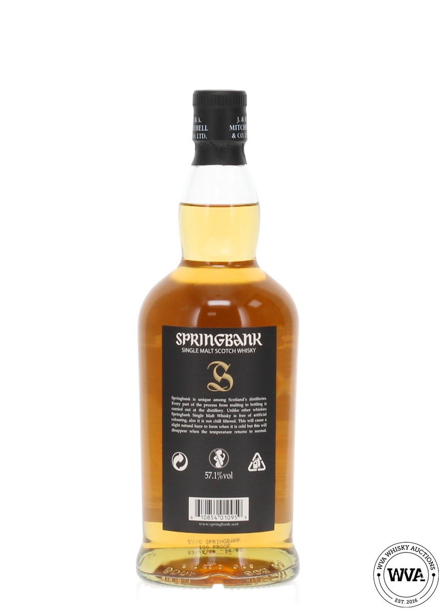 Springbank 5 Year Old 100 Proof (2026)