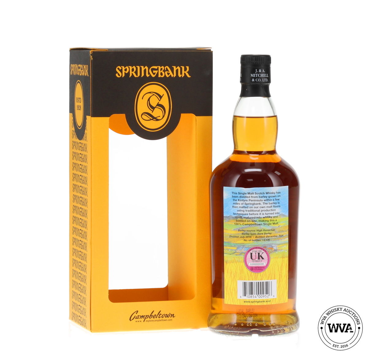 Springbank 8 Year Old Local Barley (Dec 2024)