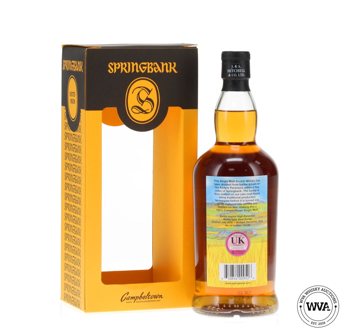 Springbank 8 Year Old Local Barley (Dec 2024)
