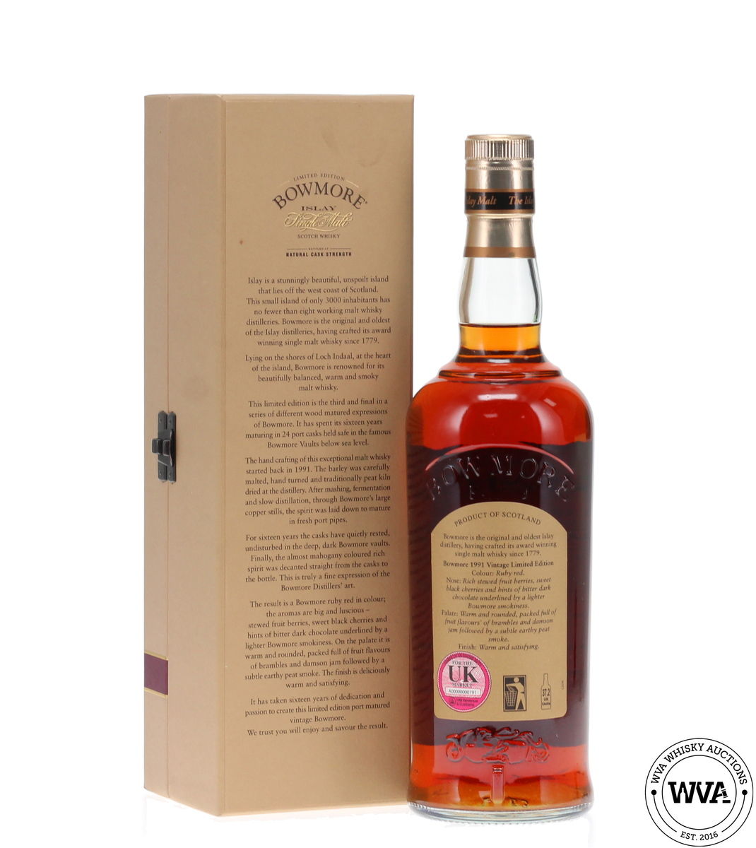 Bowmore 16 Year Old Port Matured