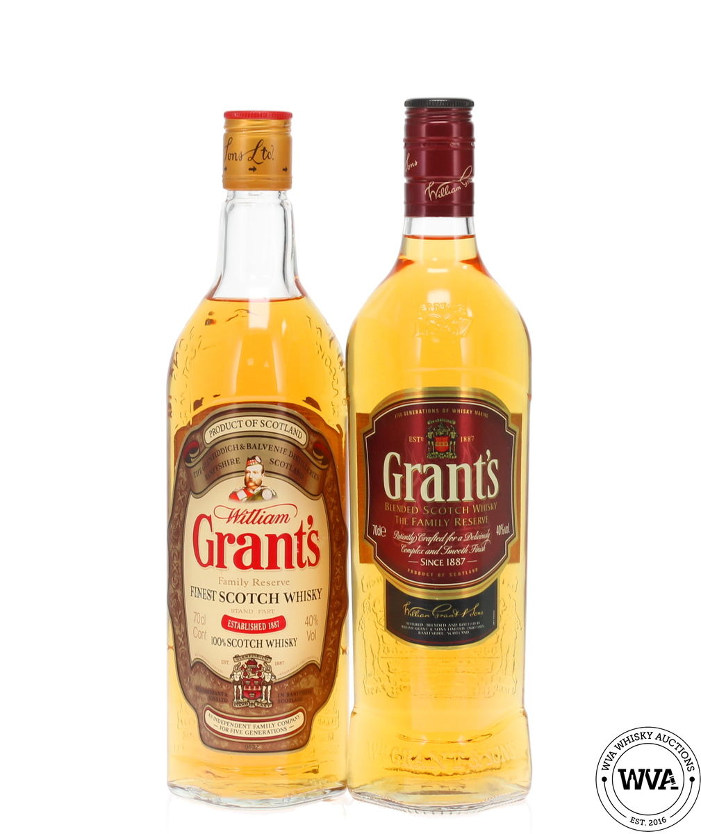 Grant's Family Reserve Blended Whisky x 2
