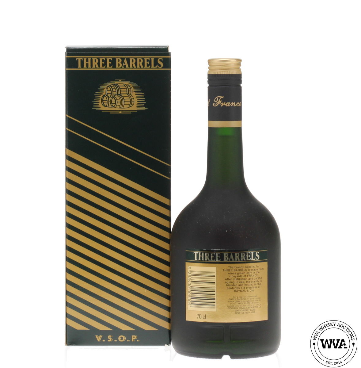 Three Barrels V.S.O.P 5 Star Brandy