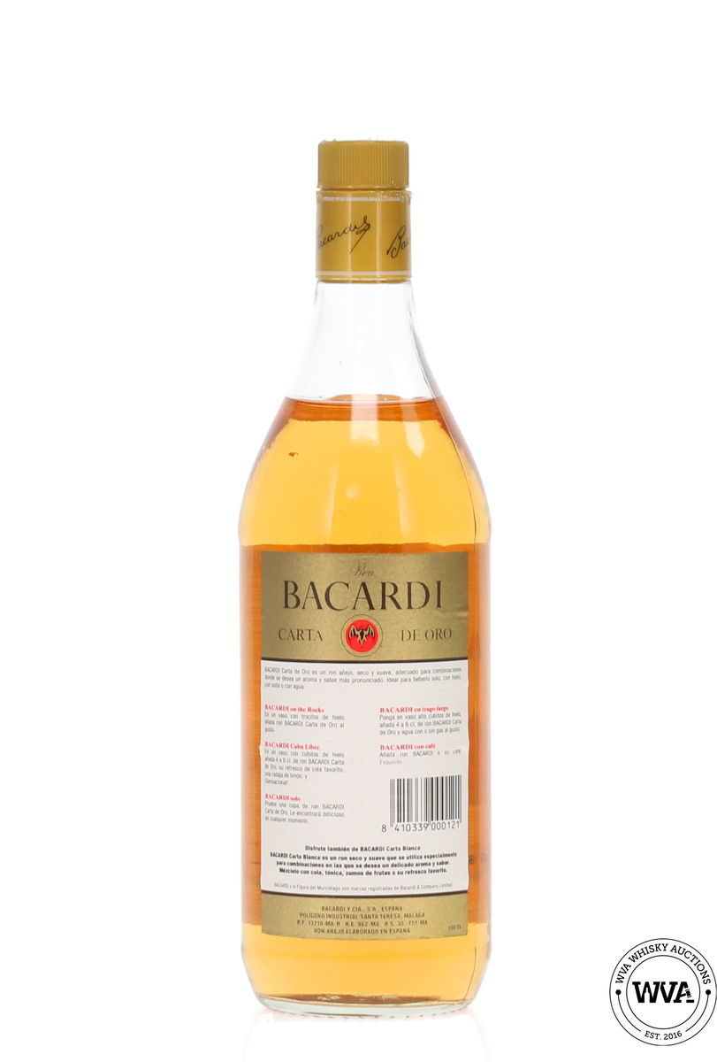 Bacardi Carta De Oro Rum