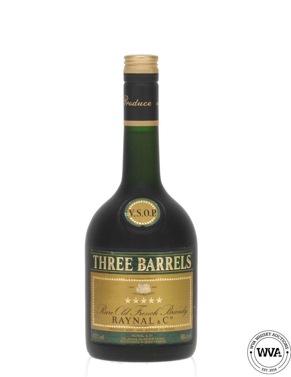 Three Barrels V.S.O.P 5 Star Brandy