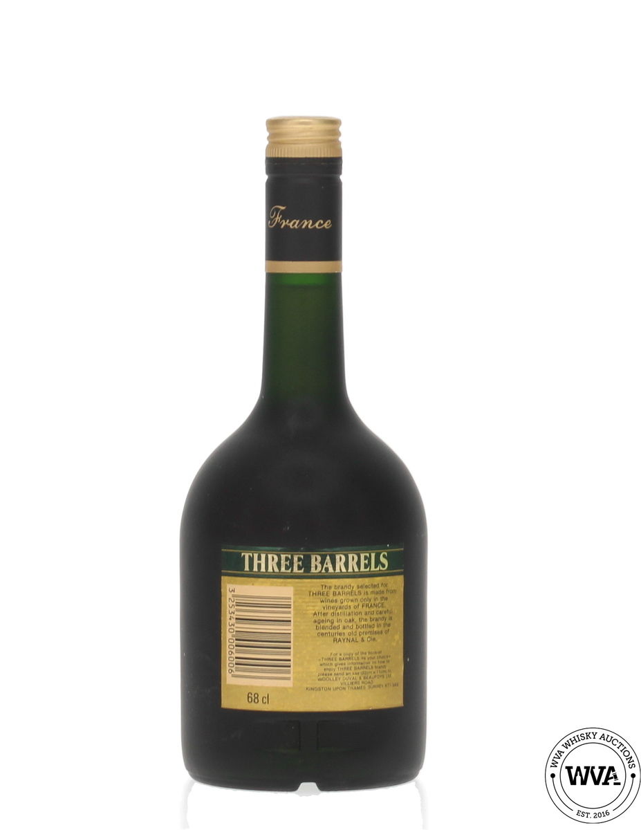 Three Barrels V.S.O.P 5 Star Brandy
