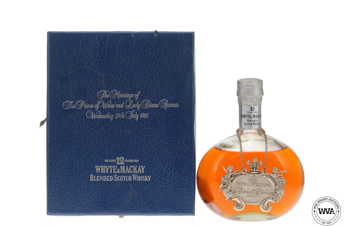 Whyte & Mackay 12 Year Old - 1981 The marriage of Charles and Diana