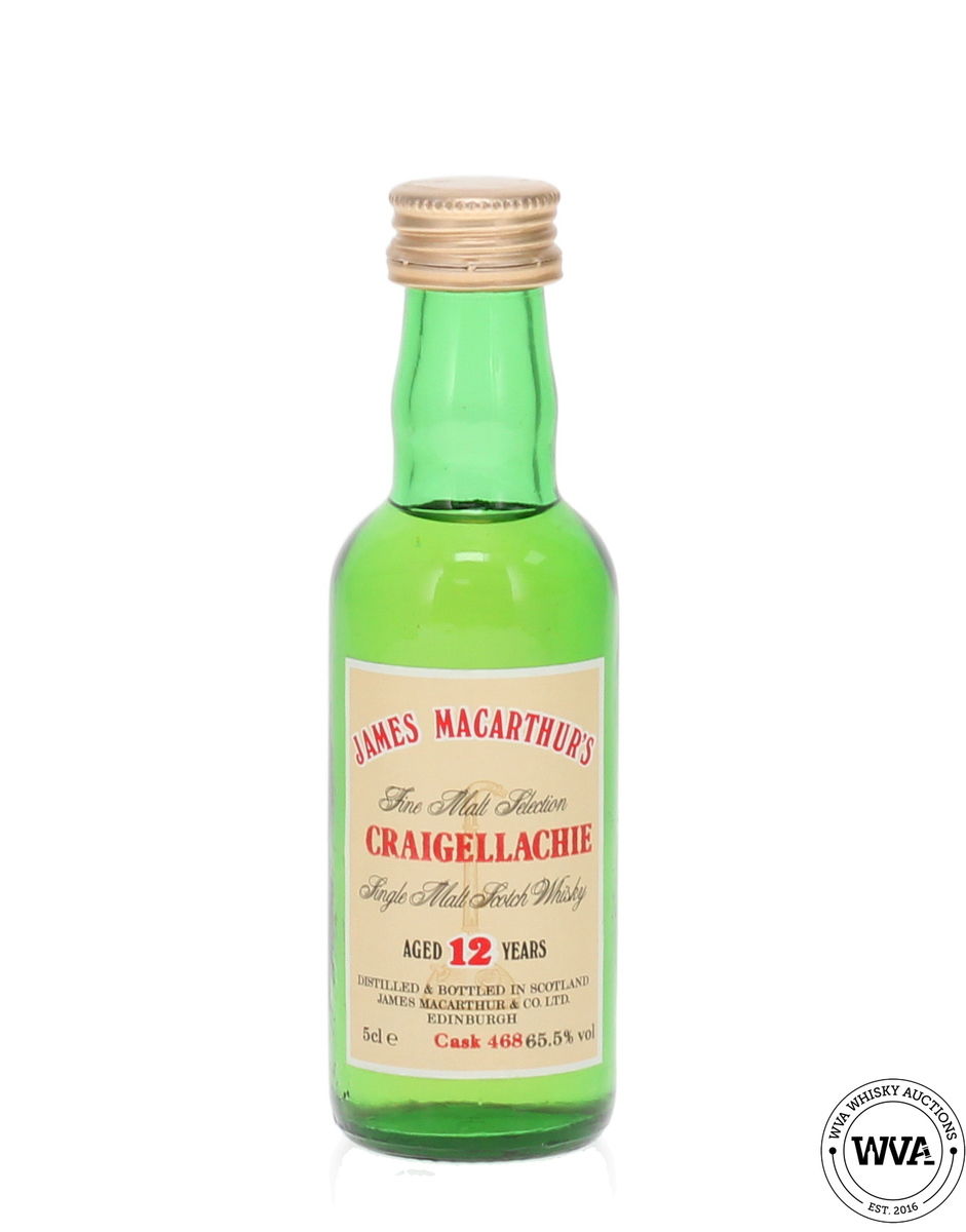 Craigellachie 12 Year Old #468 - James Macarthur's Miniature