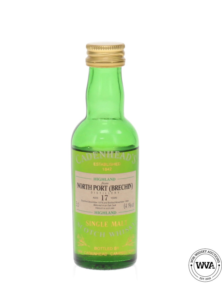 North Port-Brechin 17 Year Old Cadenhead's Single Malt Miniature