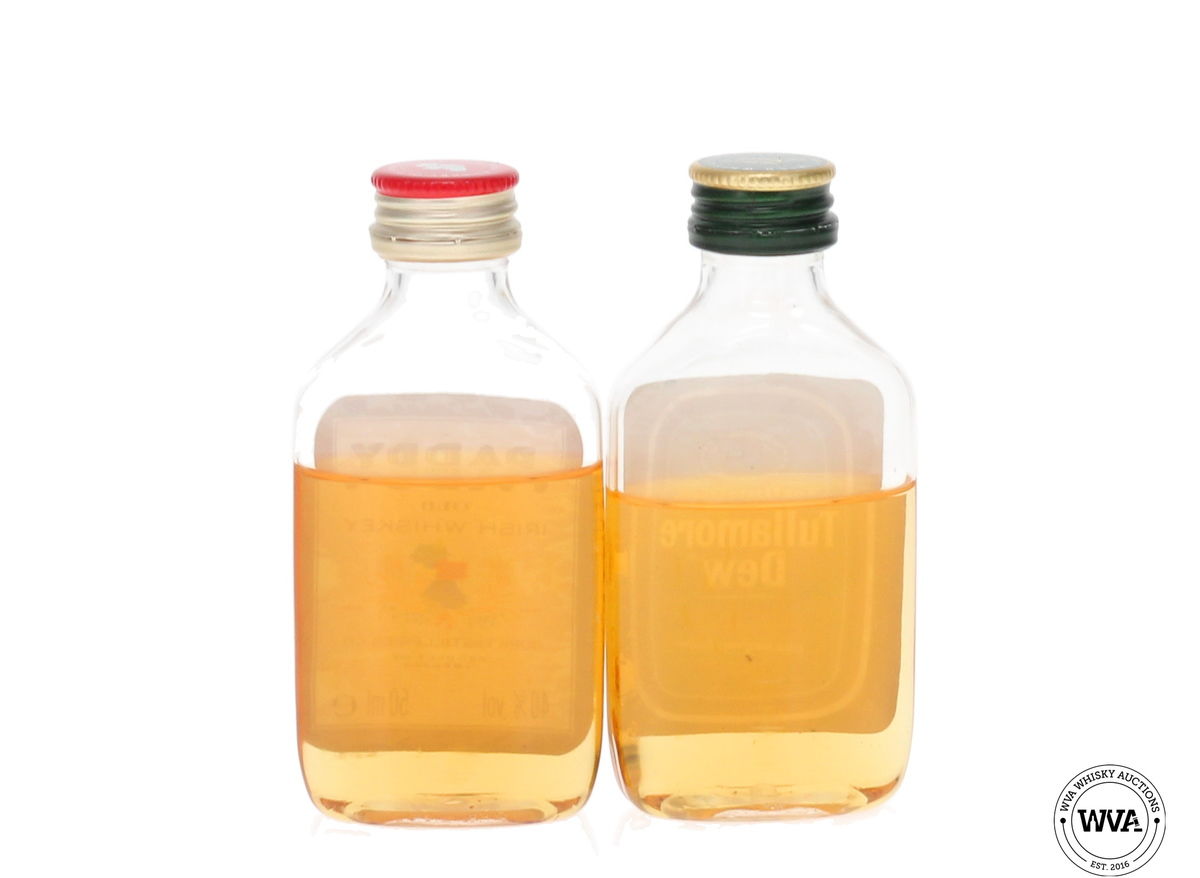 Paddy & Tullamore Dew Irish Whiskey Miniatures