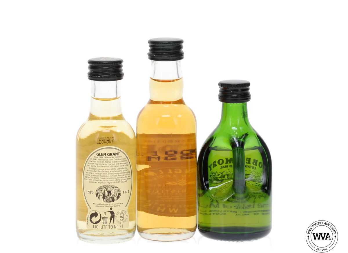Whisky Miniatures x 3