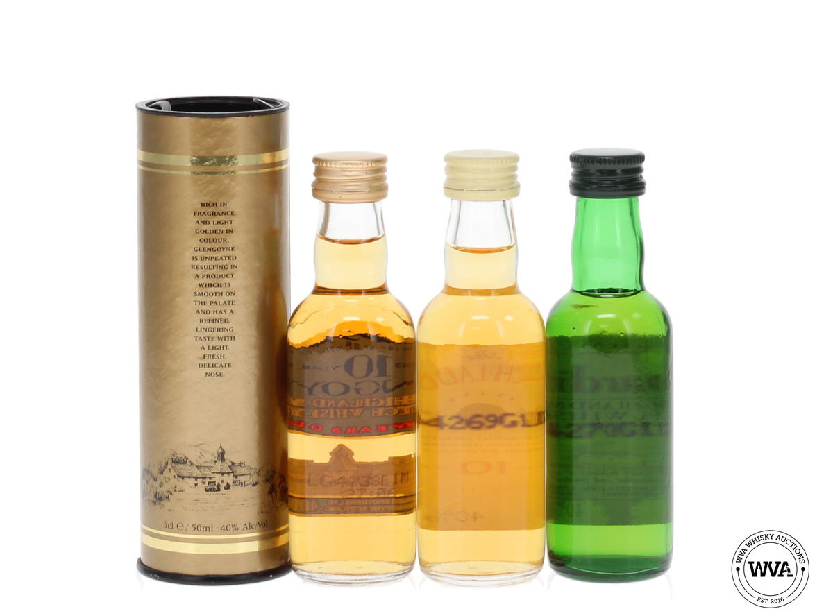 Whisky Miniatures x 3