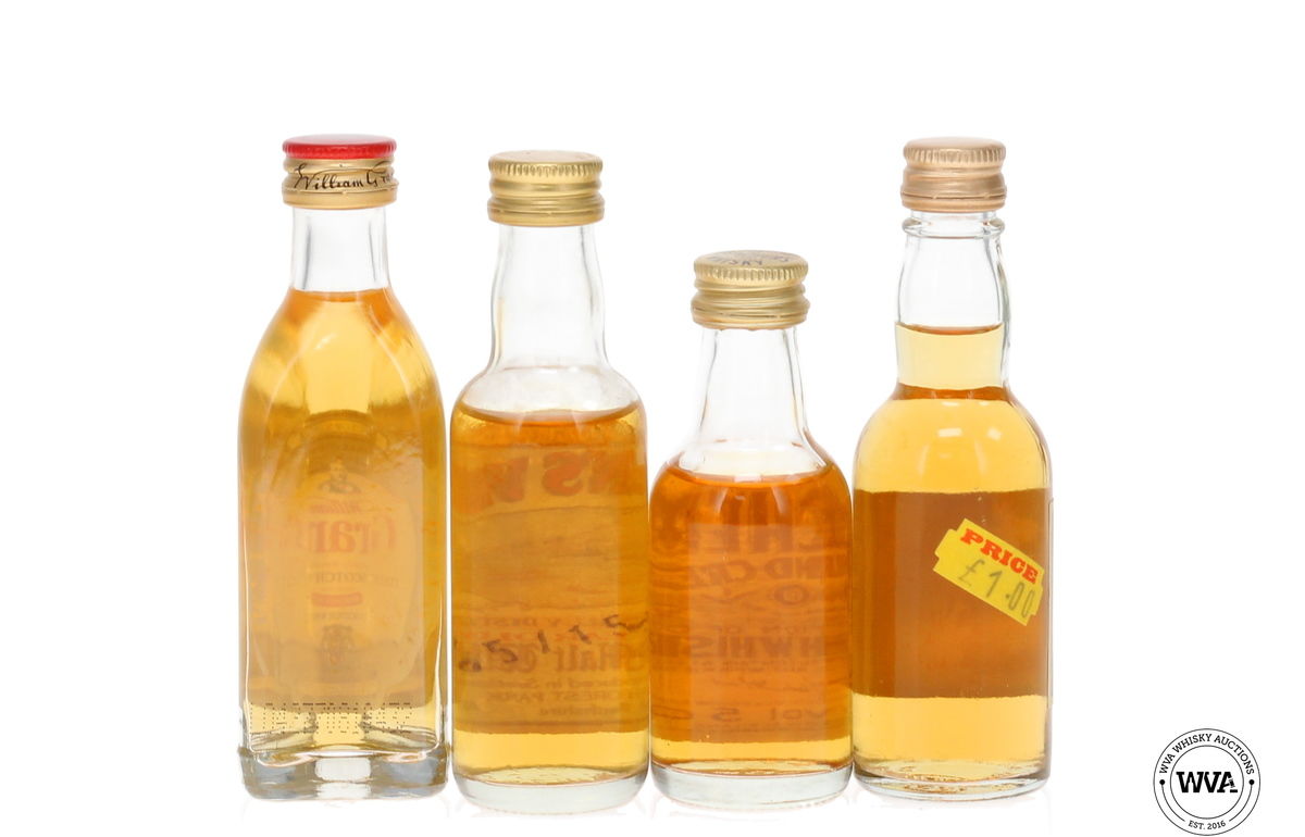 Whisky Miniatures x 4