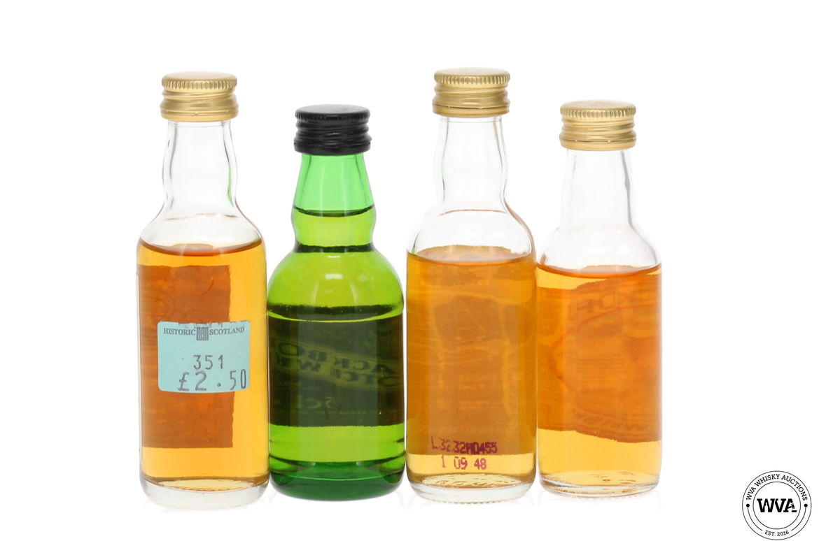 Blended Whisky Miniatures x 4